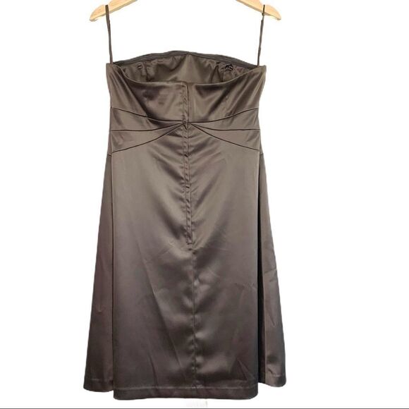 RW&CO Strapless Short Wedding Bridesmaid Dress - Picture 3 of 4